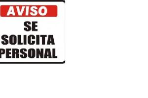 Empleos Sin datos  SOLICITA PERSONAL PARA EMPRESA LIDER